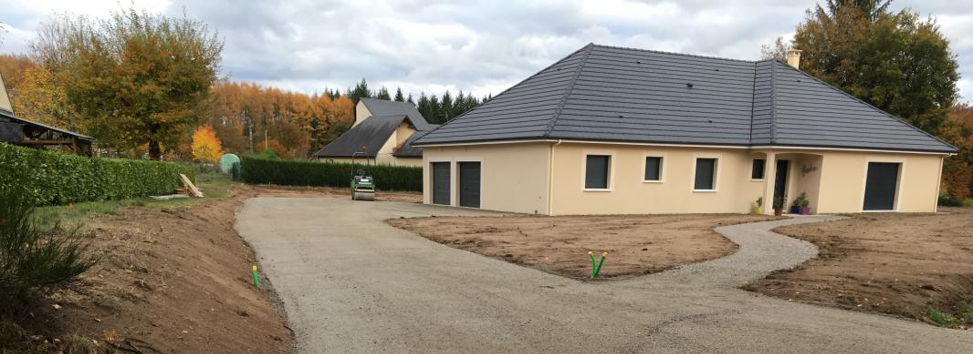 Terrassement à Seilhac, Chaumeil et Espagnac